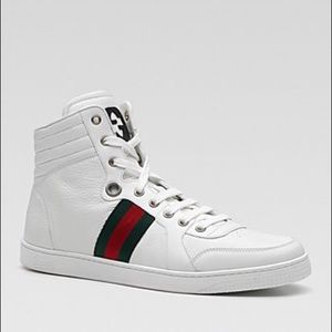 Lightly Used Gucci Alta Coda High Top Sneakers